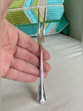 Vintage David Andersen Norway 830S Silver Pickle Fork Rådhus Pattern 1920s 1930s